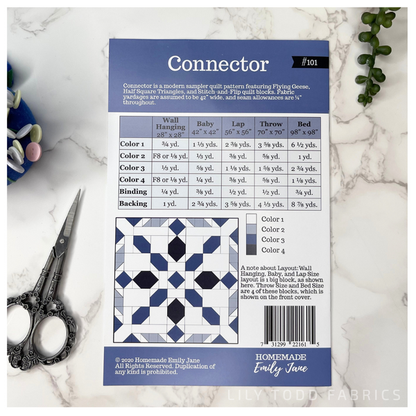 Connector - Homemade Emily Jane - Quilt Pattern