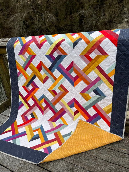 Sunset Quilt Kit in Solids