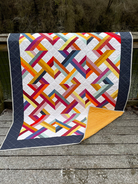 Sunset Quilt Kit in Solids