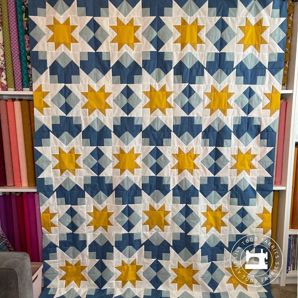 Just Keep Quilting: Finishing the Quilty Love Night Stars Quilt