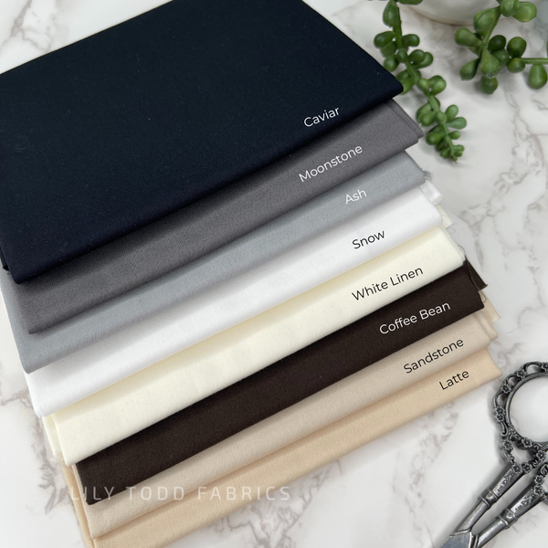 PURE Solids - Caviar - Art Gallery Fabrics