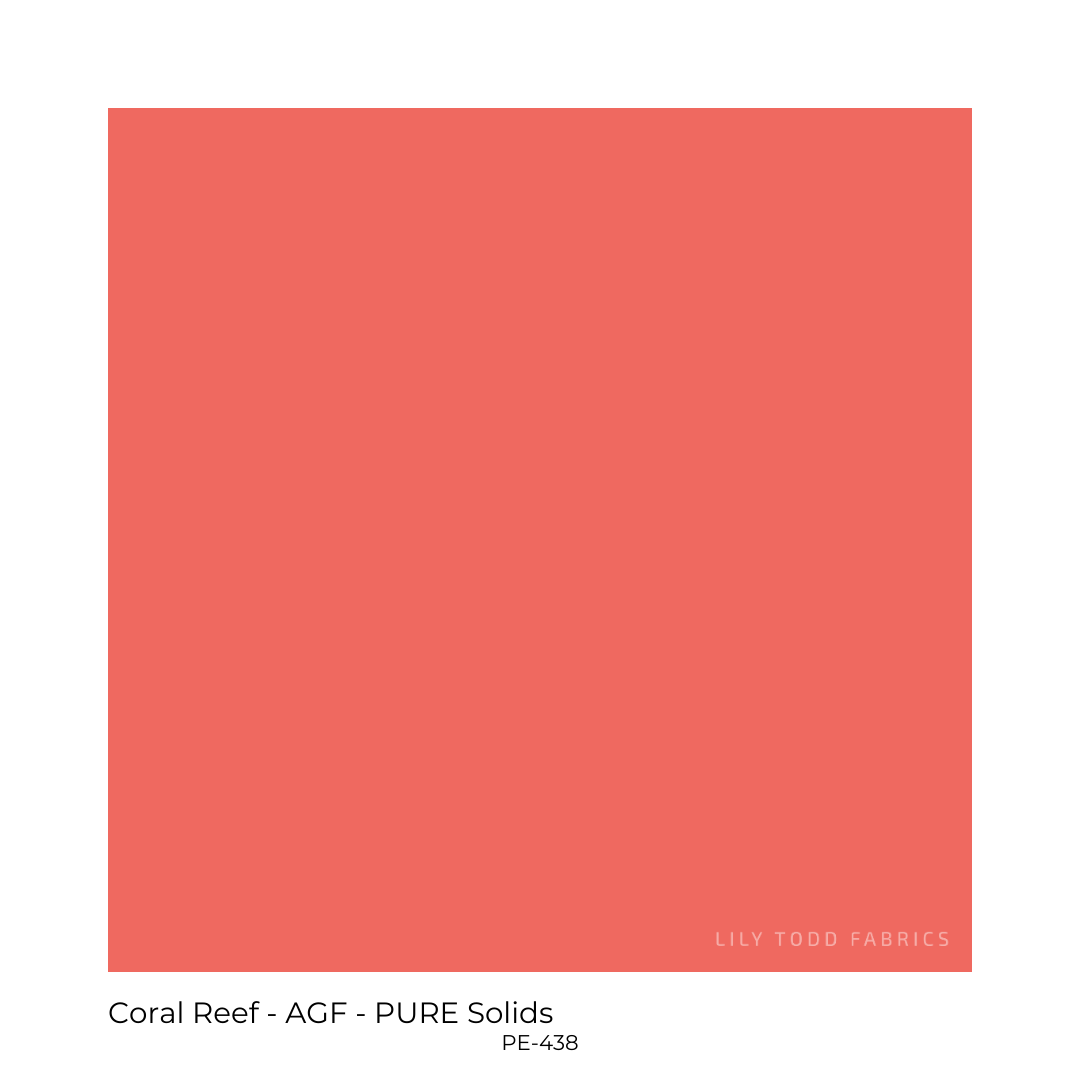 PURE Solids - Coral Reef - Art Gallery Fabrics