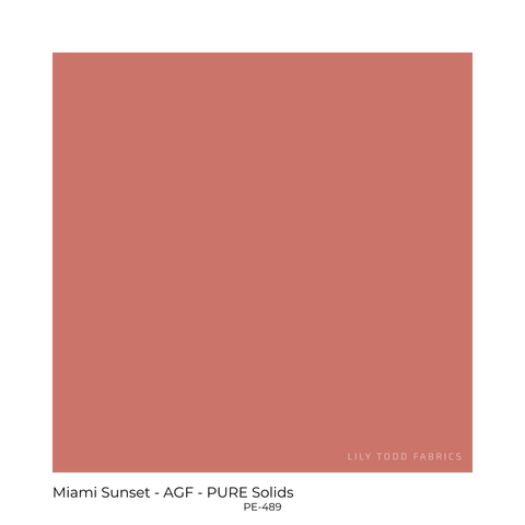 PURE Solids - Miami Sunset - Art Gallery Fabrics