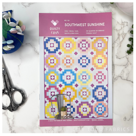 Southwest Sunshine - Quilty Love - Quilt Pattern