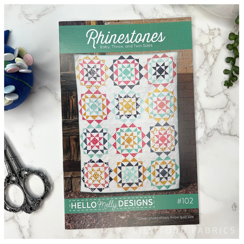 Rhinestones - Hello Melly Designs - Quilt Pattern
