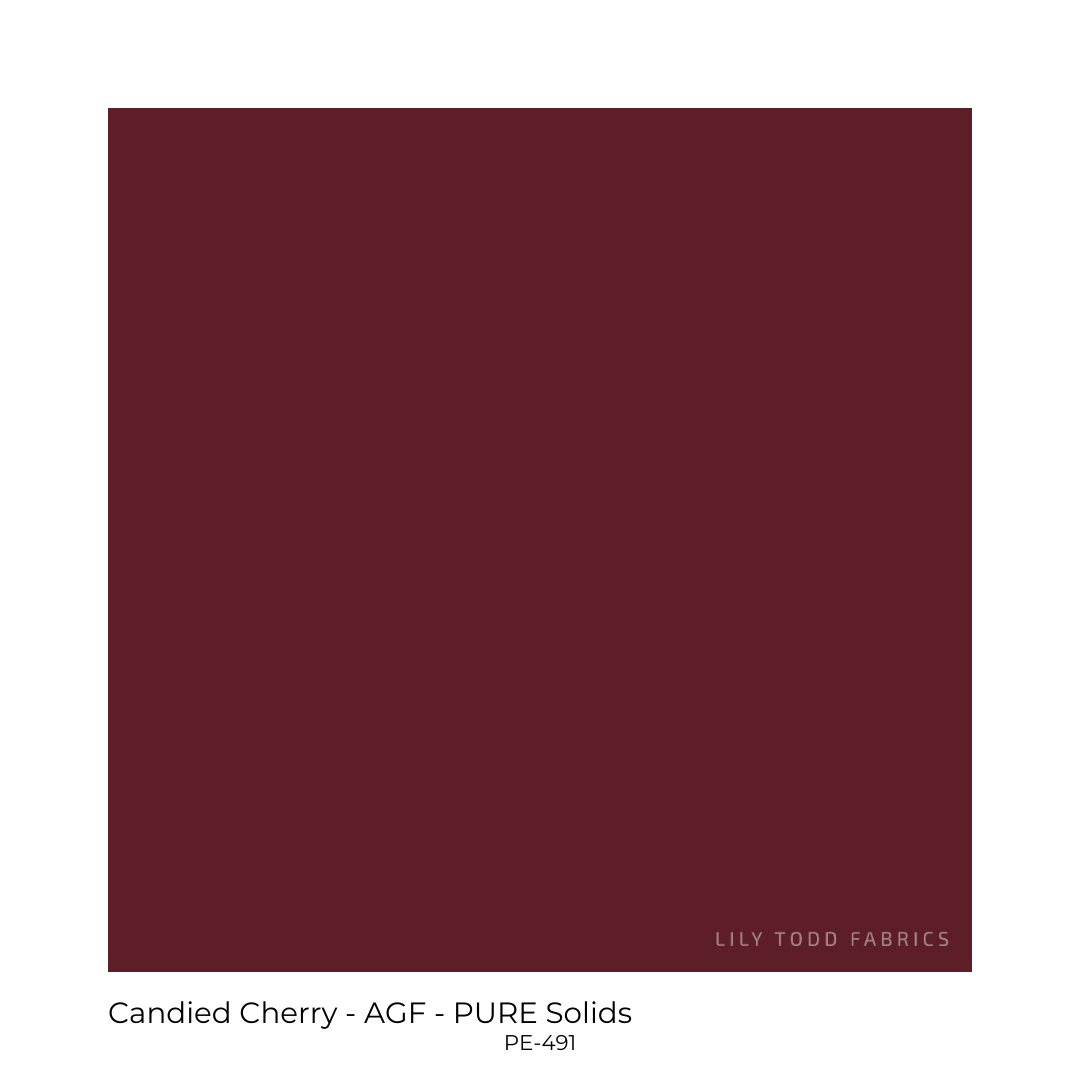 PURE Solids - Candied Cherry - Art Gallery Fabrics