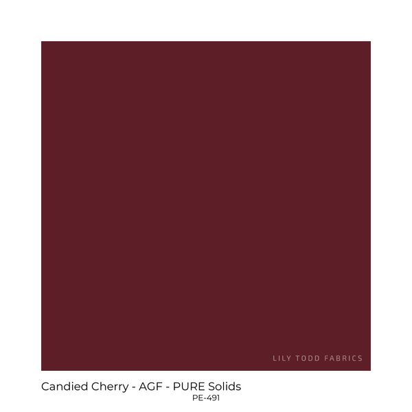 PURE Solids - Candied Cherry - Art Gallery Fabrics