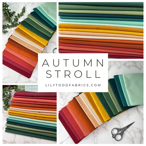 Autumn Stroll Bundle - AGF PURE Solids - Curated Bundle