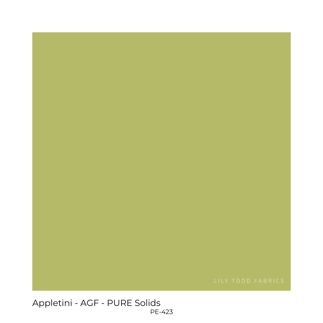 PURE Solids - Appletini - Art Gallery Fabrics