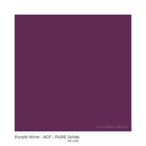 PURE Solids - Purple Wine - Art Gallery Fabrics