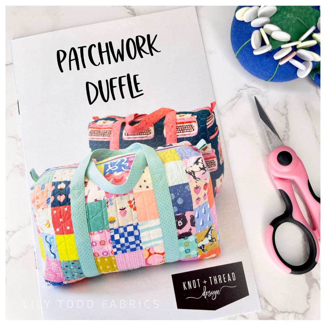 Patchwork Duffle - Knot & Thread Design - Paper Pattern