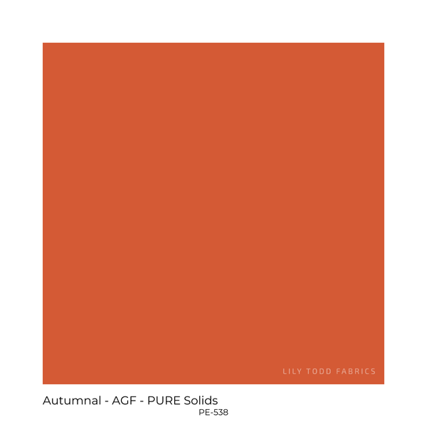 PURE Solids - Autumnal - Art Gallery Fabrics