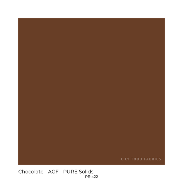 PURE Solids - Chocolate - Art Gallery Fabrics