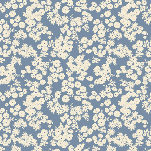 Smoky Blossoms Cloud - A Year in Petals - Art Gallery Fabrics - AYP39205