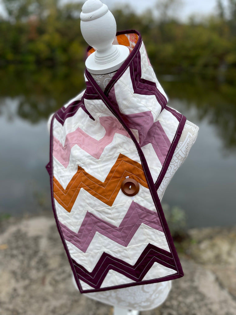 The Shelva Scarf - Paper Pattern – Lily Todd Fabrics LLC