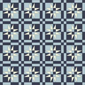 Checkered Starlight Quilt Kits