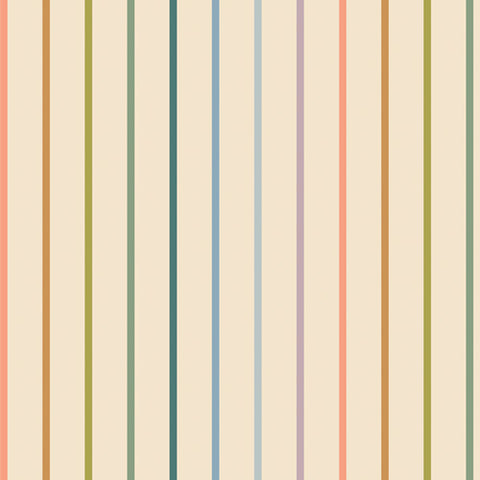 Tiny Stripe Pearl - Slow Summer - Art Gallery Fabrics - SLS99304