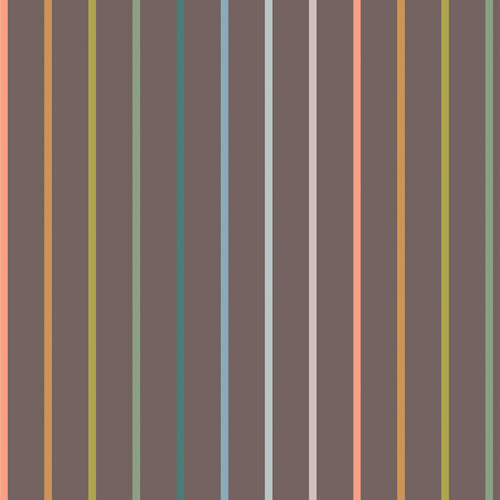 Tiny Stripe Driftwood - Slow Summer - Art Gallery Fabrics