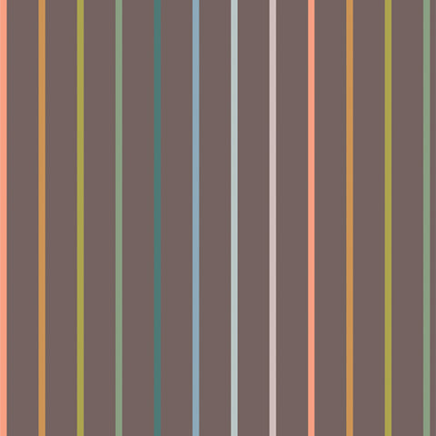 Tiny Stripe Driftwood  - Slow Summer - Art Gallery Fabrics - SLS99309