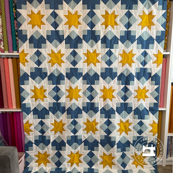 Night Stars Quilt Kit - Quilty Love - Throw
