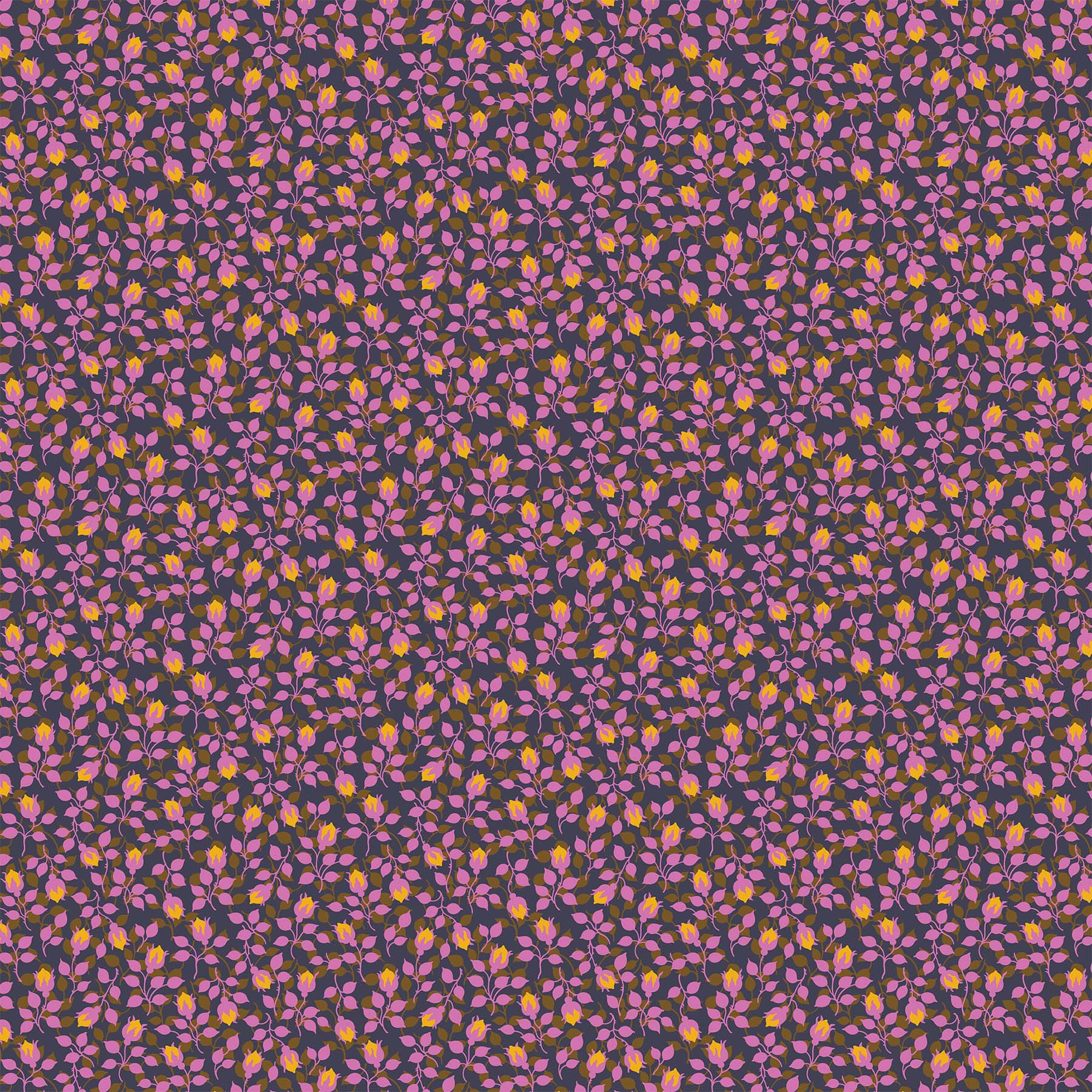 Local Honey - Rosebud Violet - Heather Bailey - FIGO Fabrics