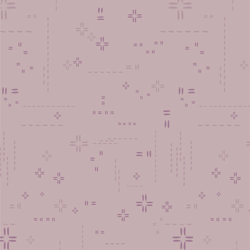 lilac with a darker lilac accent patterned fabric