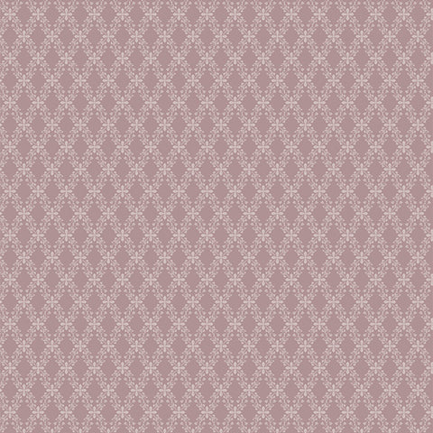 muted lilac fabric with light lilac pattern