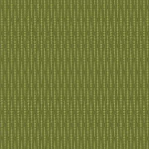 deco print inspired green fabric
