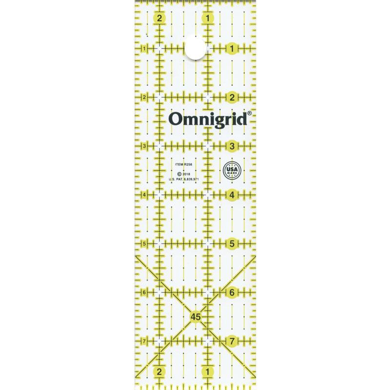Omnigrid 2.5" x 8" Ruler