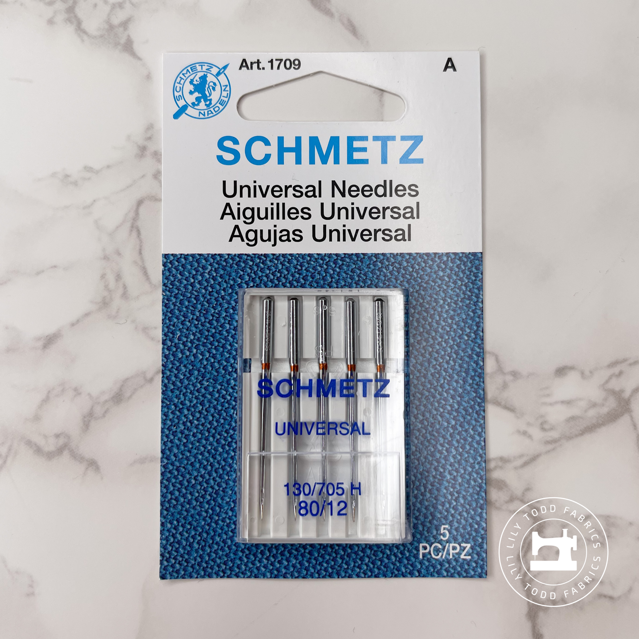 Schmetz Universal Machine Needles - Size 80/12