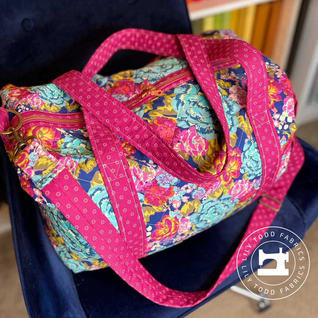 Patchwork Duffle - Knot & Thread Design - Paper Pattern – Lily Todd ...