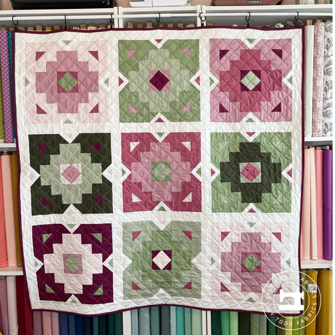 Vineyard Dakota Quilt Fabric Kit - Tiny Llama Quilts