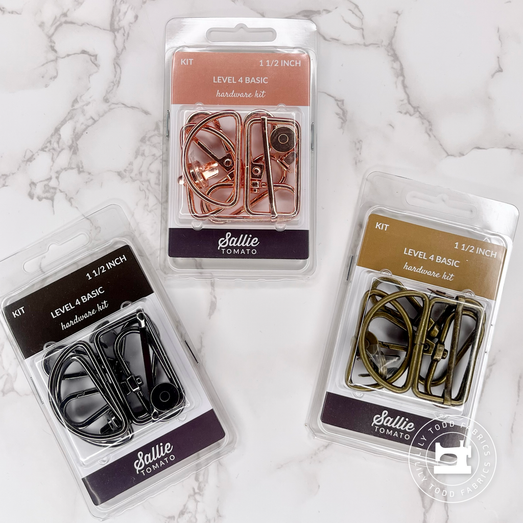 Rose Gold 1.5 Bag Hardware Kit Sallie Tomato Lily Todd Fabrics LLC