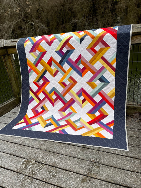 Sunset Quilt Kit in Solids