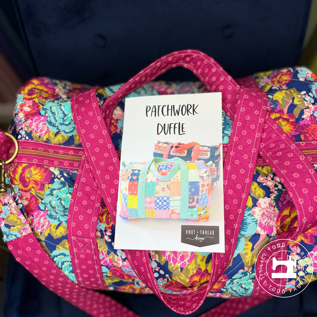 Patchwork Duffle - Knot & Thread Design - Paper Pattern – Lily Todd ...